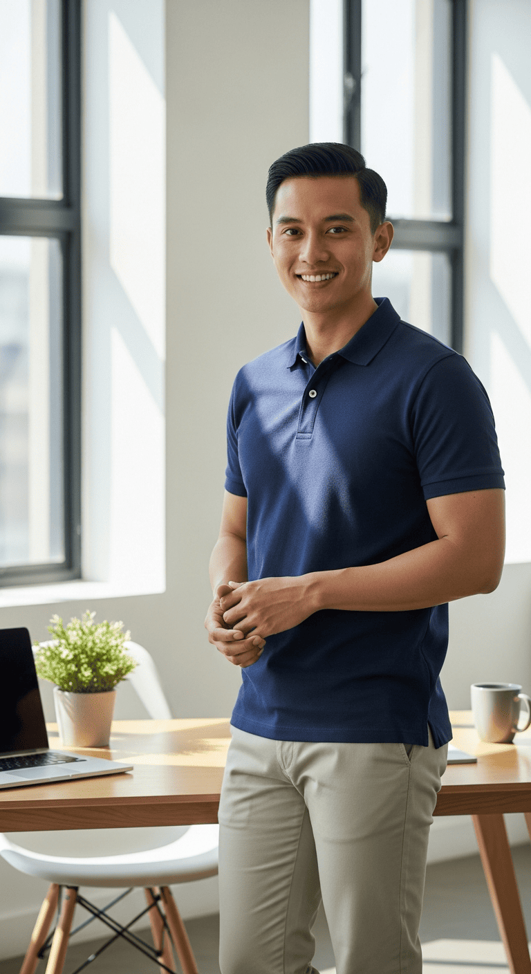 Polo Shirt + Celana Chino